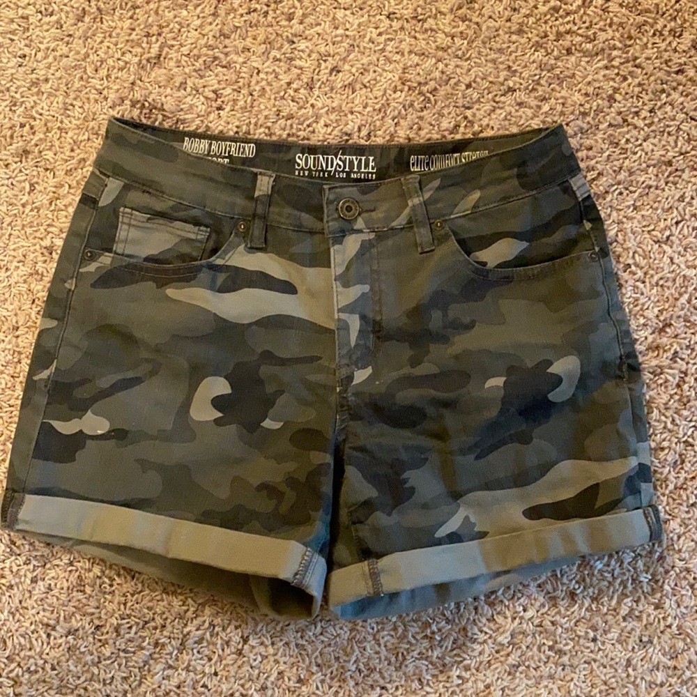 Camo shorts